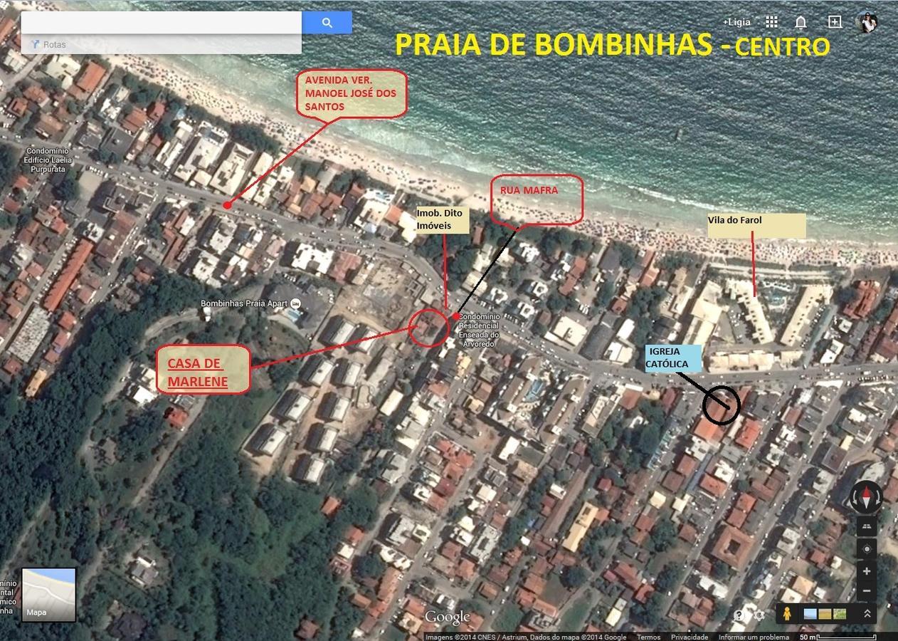Casa De 2 Quartos No Centro De บอมบินญัส ภายนอก รูปภาพ